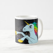 Raum-Einhorn! Tasse (VorderseiteRechts)