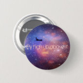 Raum-Flugzeug-Knopf Button (Vorne & Hinten)