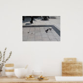 Raum für alle! poster (Küche)