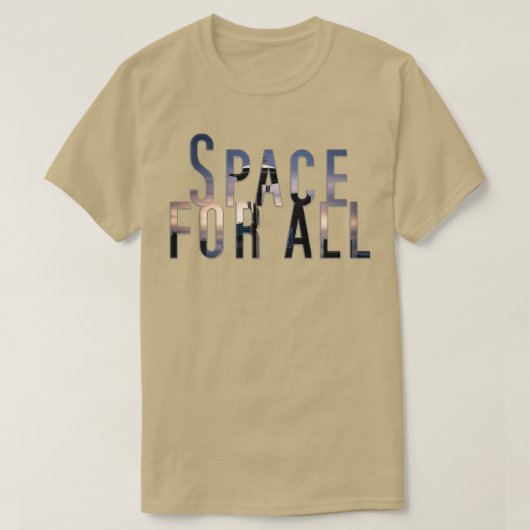 Raum für alle T-Shirt (Design vorne)