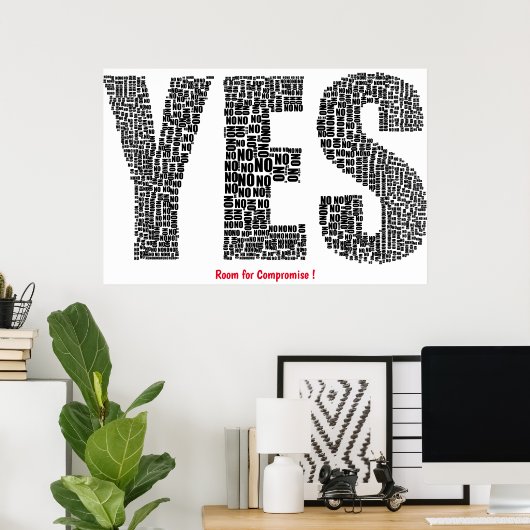 Raum für Comproise Poster (Heimbüro)