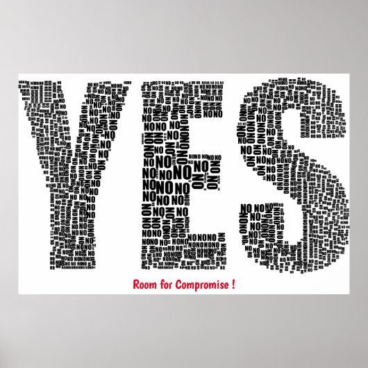 Raum für Comproise Poster (Vorne)