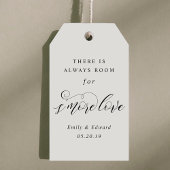 Raum für S'more Liebe Wedding Party Gefallen Geschenkanhänger