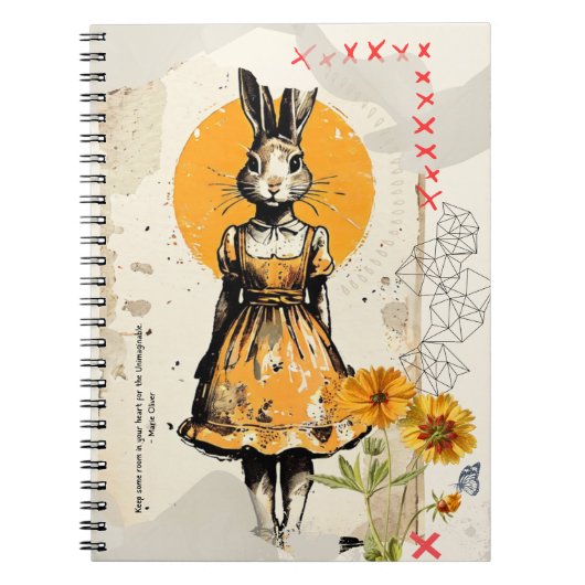 Raum für Unvorstellbare | Notebook-Journal Notizblock (Vorderseite)