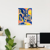 Raum für Wunder Kunstprint Poster (Heimbüro)