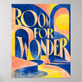 Raum für Wunder Kunstprint Poster (Vorne)