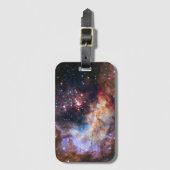 Raum/Galaxie Gepäckanhänger (Vorderseite Vertikal)