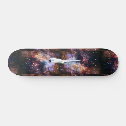 Raum/Galaxie Skateboard (Horizontal)