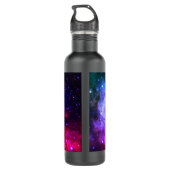 Raum/Galaxie Wasserflasche Edelstahlflasche (Rückseite)