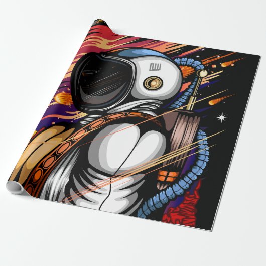 Raum Geschenkpapier (Ungerollt)