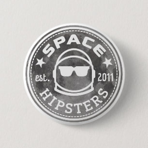 Raum Hipsters® Apollo 50 Mondknopf Button