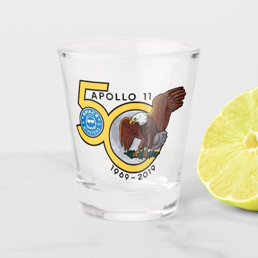 Raum Hipsters® Apollo 50 Schnapsglas (Vorderseite)