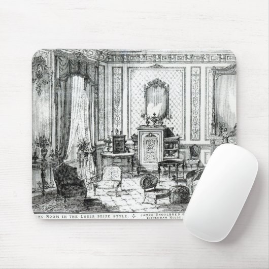 Raum im Louis zeichnend, ergreifen Sie Art Mousepad (Mit Mouse)