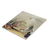 Raum in einem armenischen Kloster, in Jerusalem Fliese (Seite)