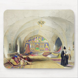 Raum in einem armenischen Kloster, in Jerusalem Mousepad