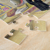 Raum in einem armenischen Kloster, in Jerusalem Puzzle (Seite)