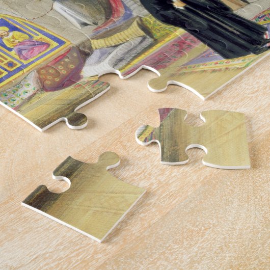 Raum in einem armenischen Kloster, in Jerusalem Puzzle (Seite)