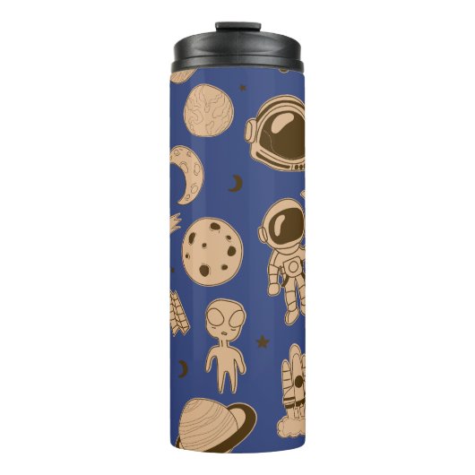 Raum Invasion Thermosbecher (Vorderseite)