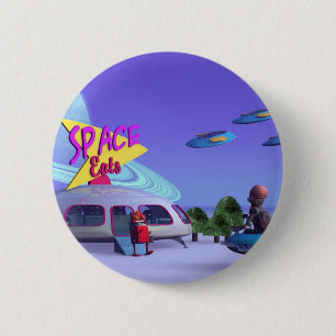 Raum isst Café-Knopf Button