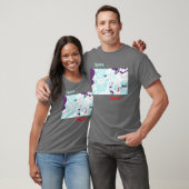 Raum ist der Ort! abstrakter T - Shirt (Unisex)