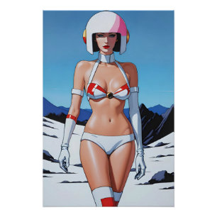 Raum ist der Ort - Ken Gage Art Poster