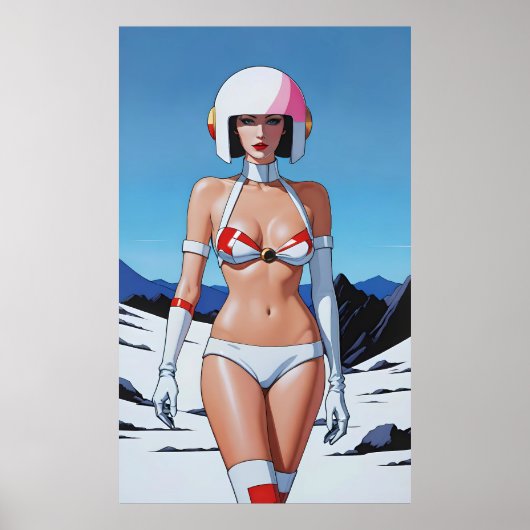 Raum ist der Ort - Ken Gage Art Poster (Vorne)