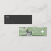 Raum-Jungen-abstrakte Visitenkarte (Vorne/Hinten)