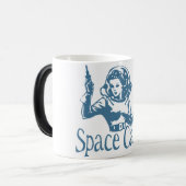 Raum-Kadett-Blau Verwandlungstasse (Vorderseite Links)