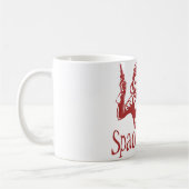 Raum-Kadett-Rot Kaffeetasse (Links)