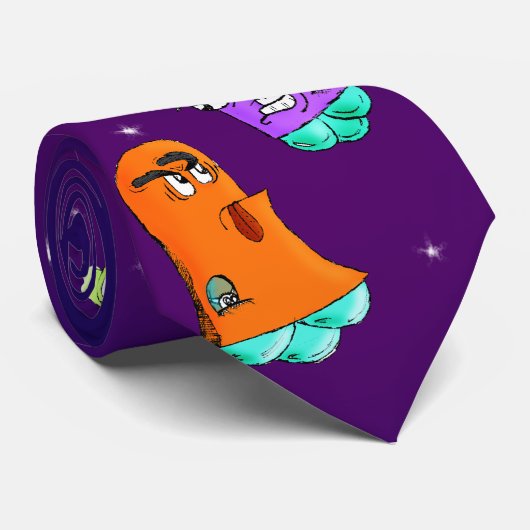 Raum-Kampf-Krawatte Krawatte (Gerollt)