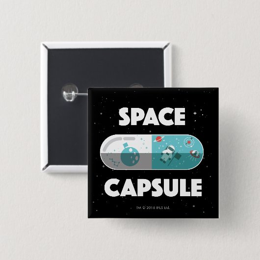 Raum-Kapsel Button (Vorne & Hinten)