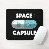 Raum-Kapsel Mousepad (Mit Mouse)
