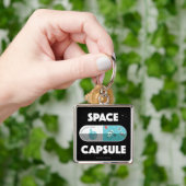 Raum-Kapsel Schlüsselanhänger (Hand)