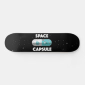 Raum-Kapsel Skateboard (Horizontal)