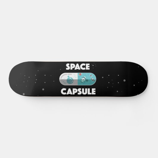 Raum-Kapsel Skateboard (Horizontal)