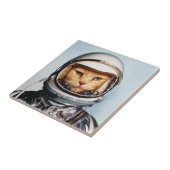 Raum-Katze Fliese (Seite)