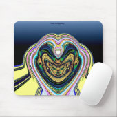 Raum-Katze Mousepad (Mit Mouse)