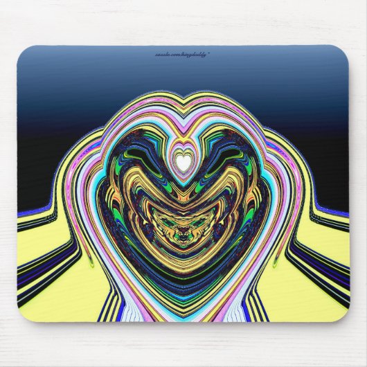 Raum-Katze Mousepad (Vorne)