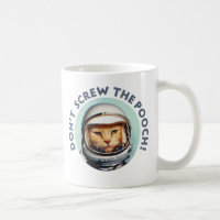 Raum-Katze "schrauben nicht das Hündchen-" Tasse
