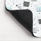 Raum-Katzen-Aqua-Mausunterlage Mousepad (Ecke)