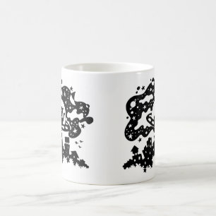 Raum-Katzen-Tasse Kaffeetasse