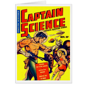 Raum-Krieger-Vintages Science Fiction-Comic