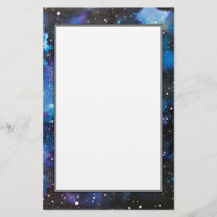 Raum-Kunst-Aquarell-Galaxie Briefpapier