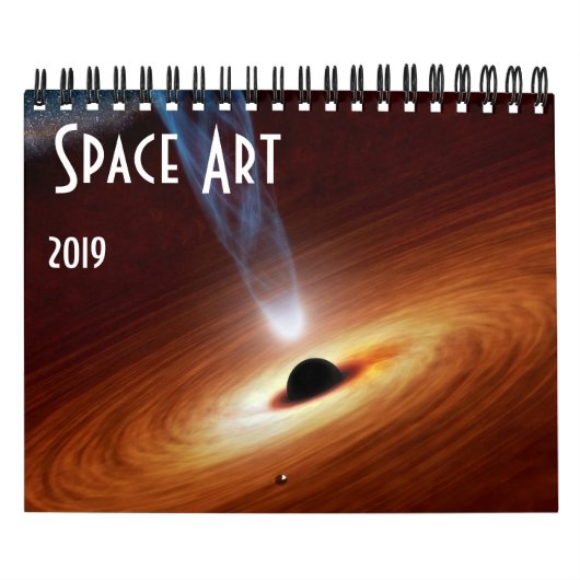 Raum-Kunst-Astronomie-Universum-Kalender 2019 Kalender (Titelbild)