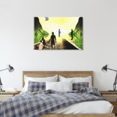 Raum Leinwanddruck (Insitu (Schlafzimmer))