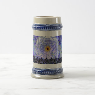 Raum Lotus Stein Bierglas