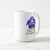 Raum-Mädchen-Spiel: Raum-Schiffs-Tasse Kaffeetasse (VorderseiteRechts)