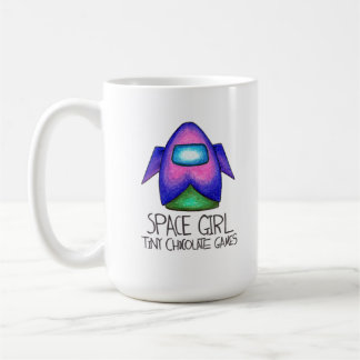 Raum-Mädchen-Spiel: Raum-Schiffs-Tasse Kaffeetasse