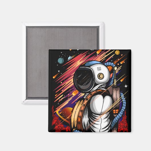 Raum Magnet (Vorderseite/Rückseite)