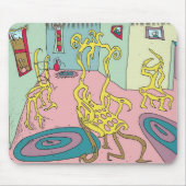 Raum-Mausunterlage Mousepad (Vorne)